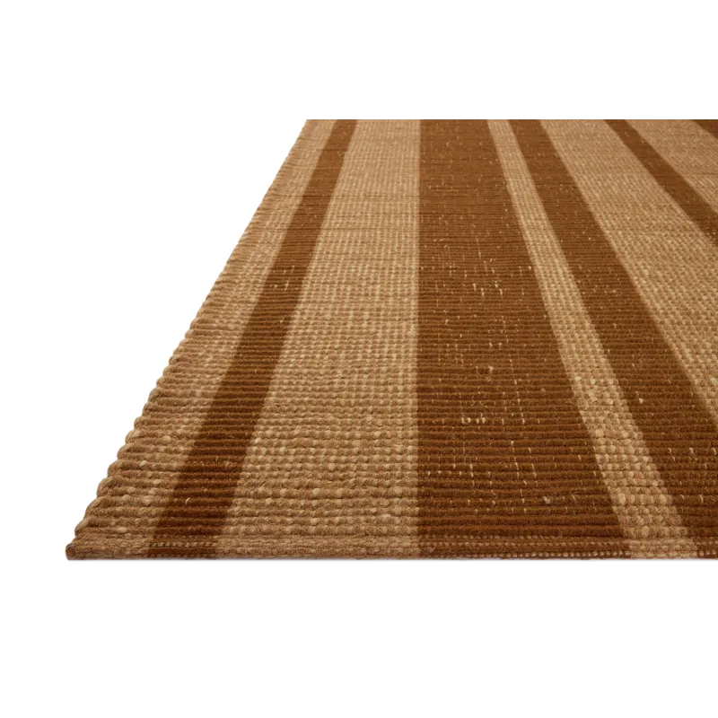 Leanne Ford x Loloi Weatherstaff Cinnamon / Natural 9\'-3\" x 13\' Rug