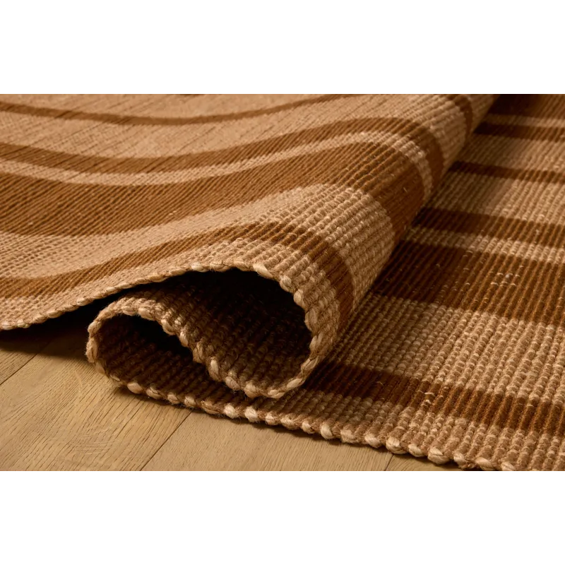 Leanne Ford x Loloi Weatherstaff Cinnamon / Natural 9\'-3\" x 13\' Rug