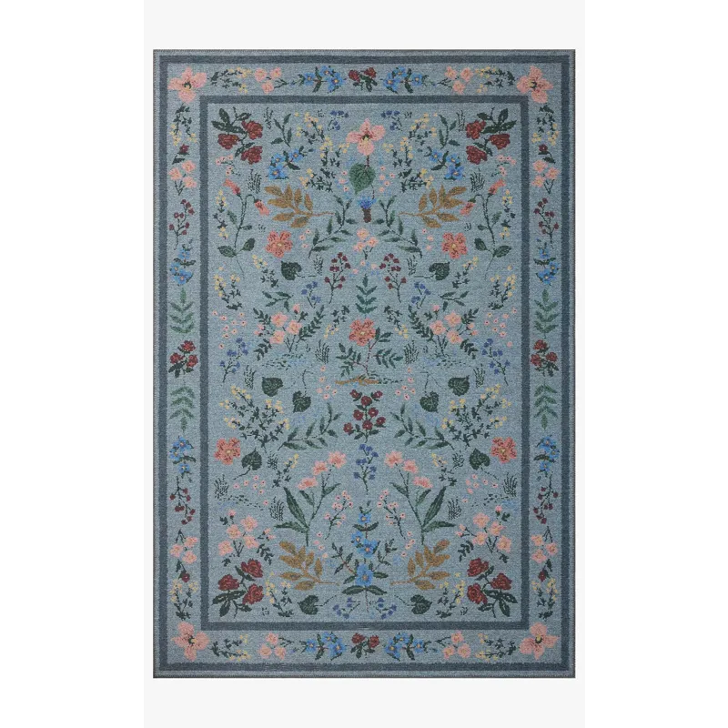 Loloi X Rifle Paper Co. Rpc Wildwood 5\'-0\" X 7\'-6\" Rug