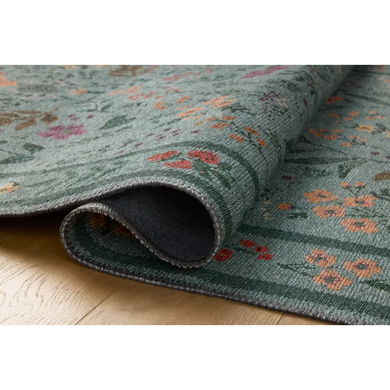Loloi X Rifle Paper Co. Rpc Wildwood 5\'-0\" X 5\'-0\" Round Rug