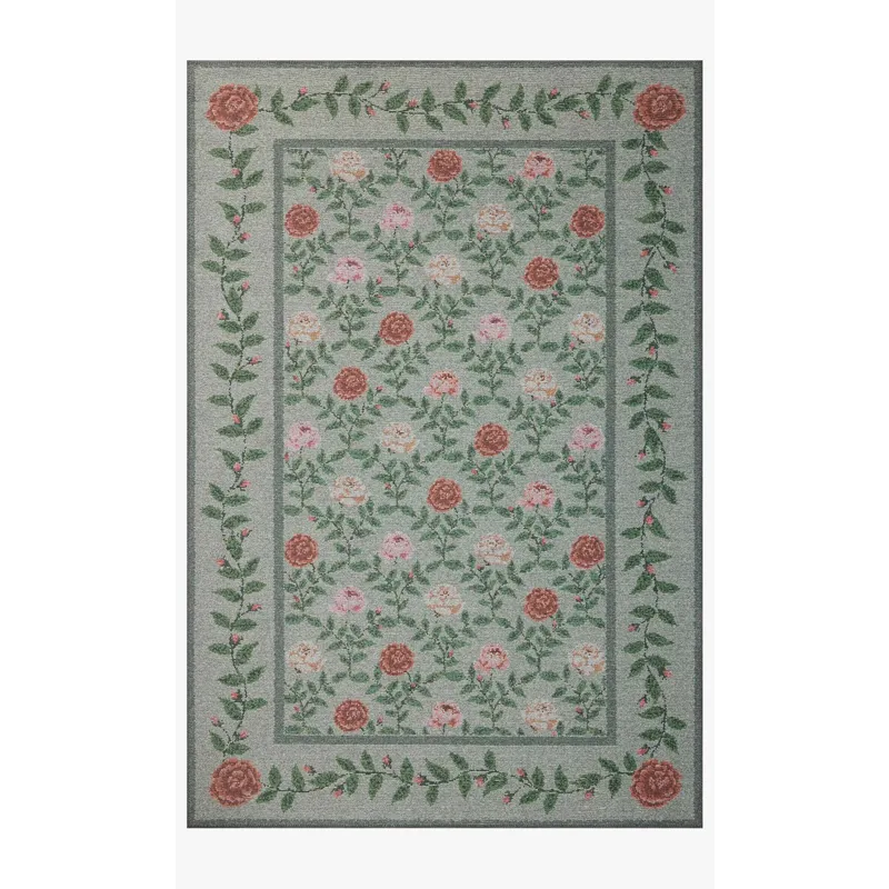 Loloi X Rifle Paper Co. Rpc Wildwood 2\'-6\" X 7\'-6\" Rug