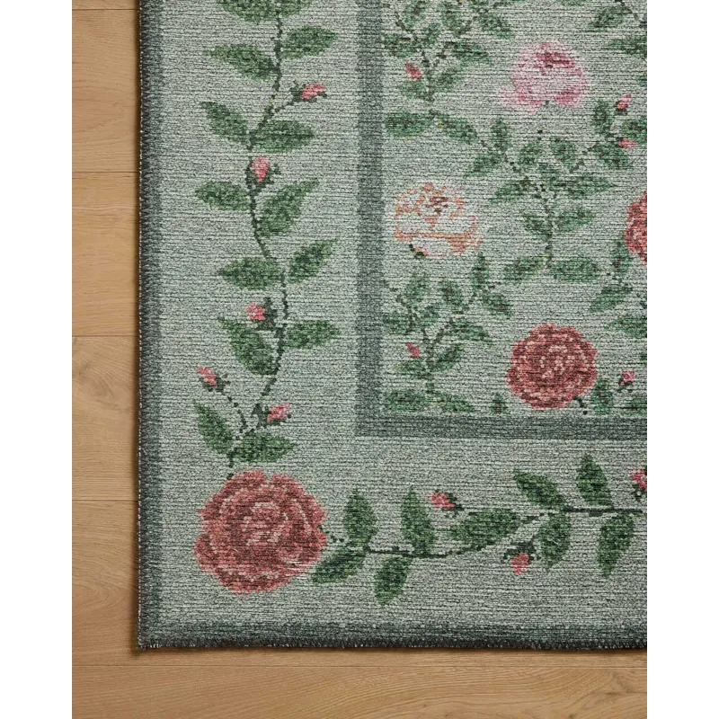 Loloi X Rifle Paper Co. Rpc Wildwood 2\'-6\" X 7\'-6\" Rug