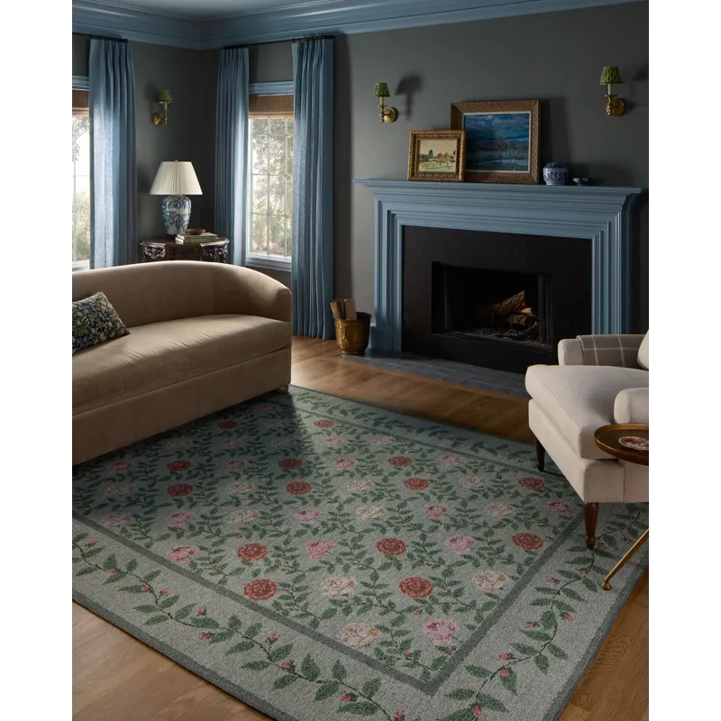 Loloi X Rifle Paper Co. Rpc Wildwood 2\'-6\" X 7\'-6\" Rug