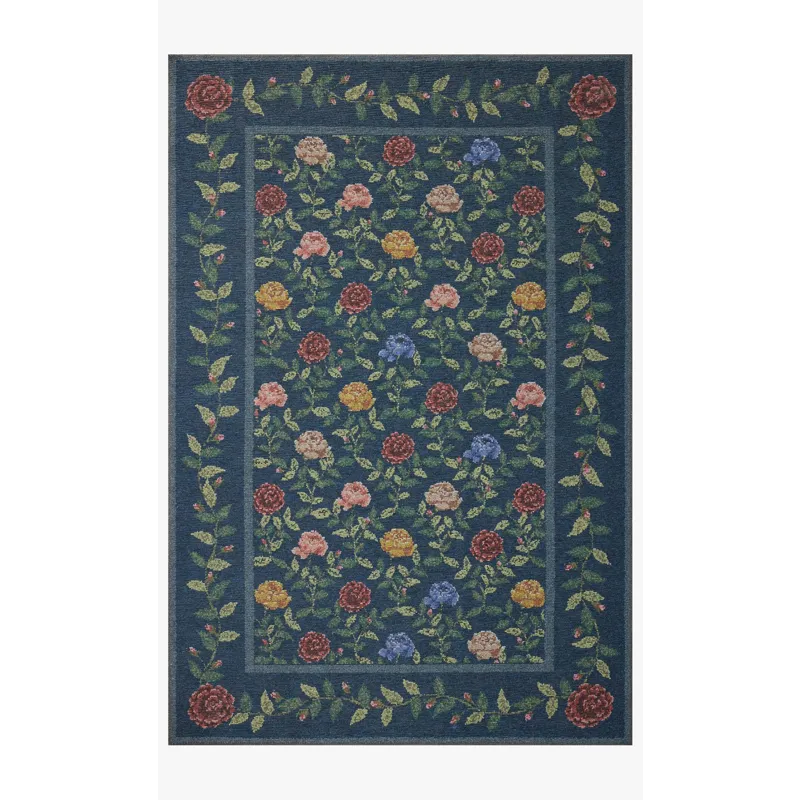 Loloi X Rifle Paper Co. Rpc Wildwood 2\'-0\" X 5\'-0\" Rug
