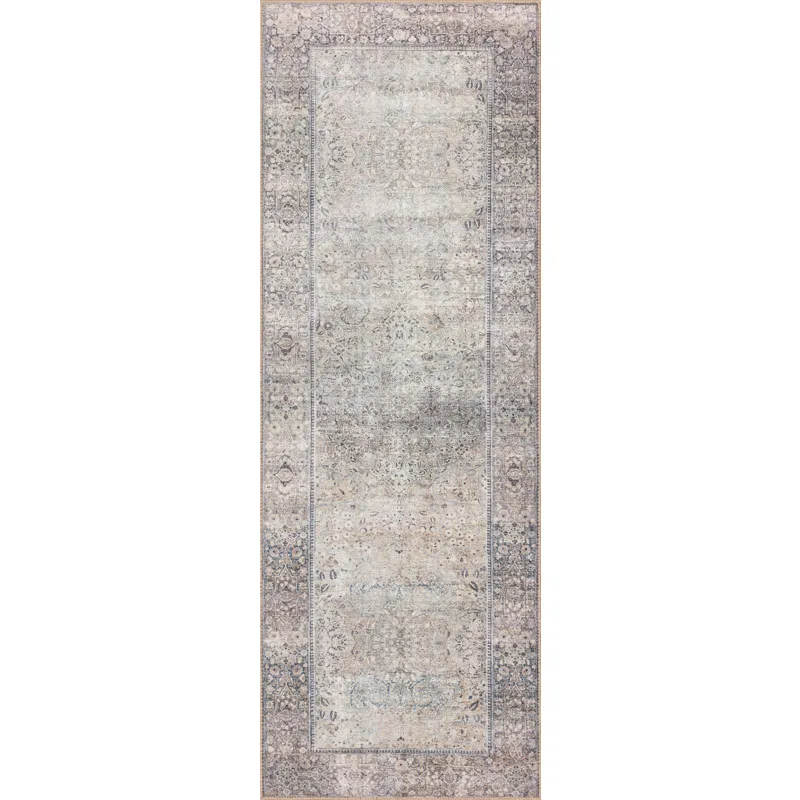 Wynter Silver / Charcoal Rug (2' 6" X 7' 6")