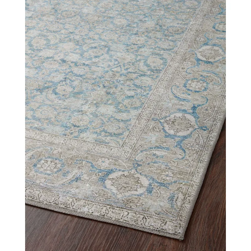 Wynter Ocean / Silver Rug (2' 6" X 12' 0")
