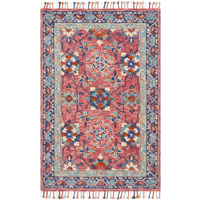 Zharah Rose / Denim Rug (5' 0" X 7' 6")