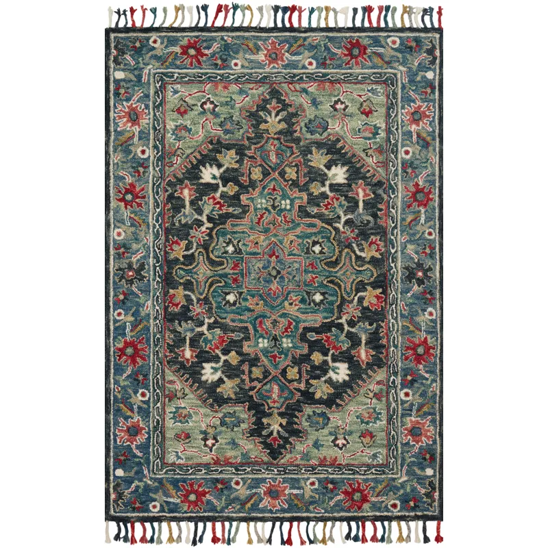 Zharah Navy / Blue Rug (2' 6" X 7' 6")