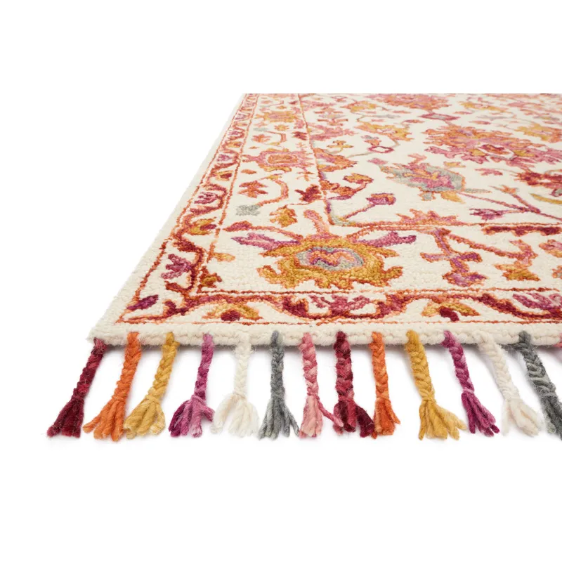 Zharah Berry Rug (5' 0" X 7' 6")