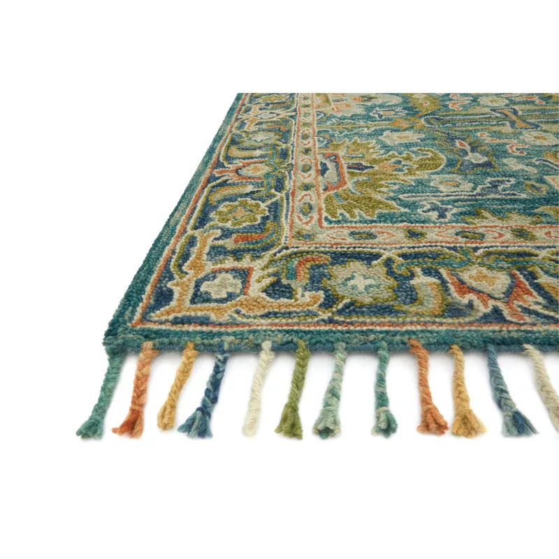 Zharah Blue / Navy Rug (9' 3" X 13')