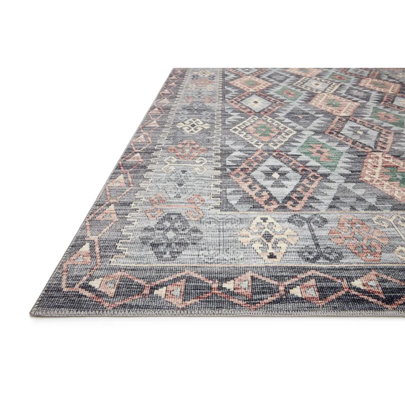 Zion Grey / Multi Rug (2' 3" X 3' 9")