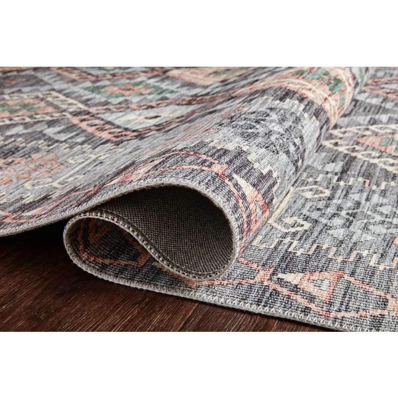 Zion Grey / Multi Rug (2' 3" X 3' 9")