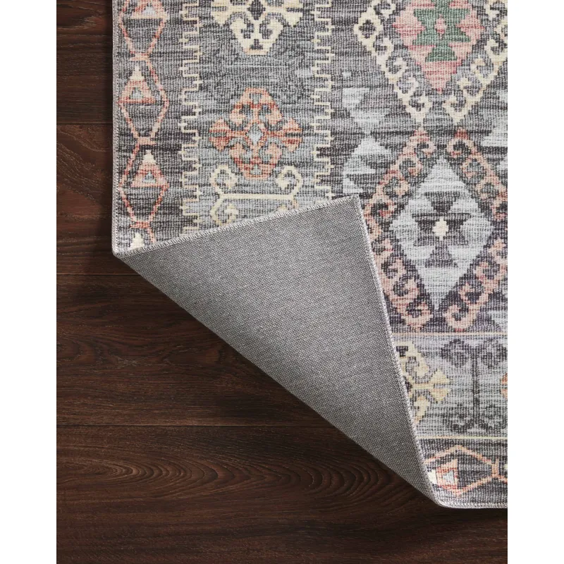Zion Grey / Multi Rug (2' 3" X 3' 9")