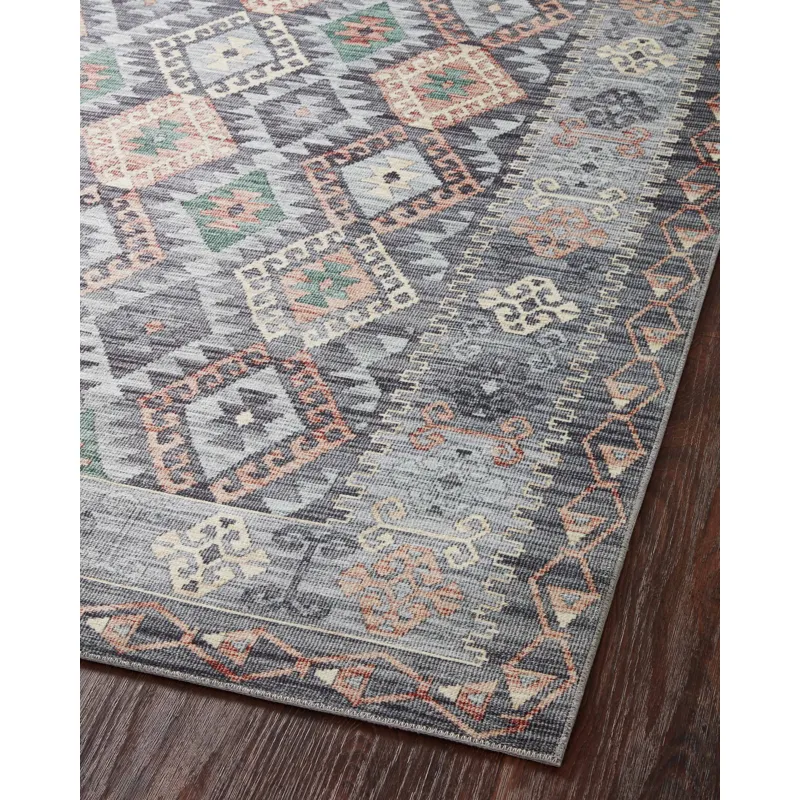 Zion Grey / Multi Rug (2' 3" X 3' 9")