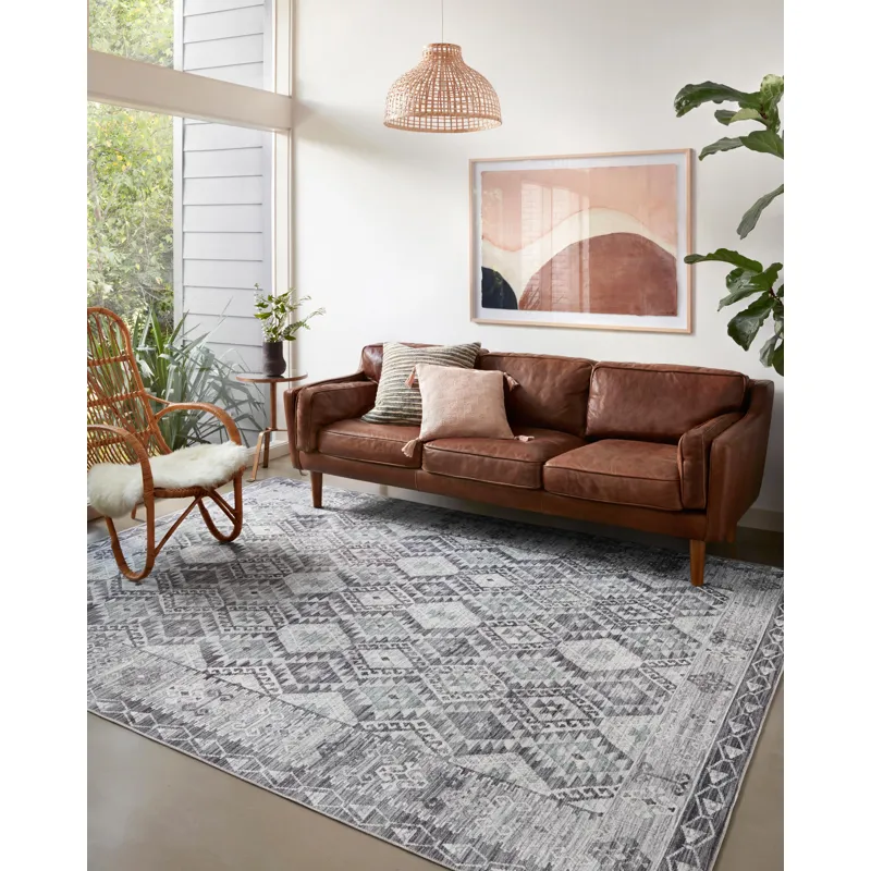 Zion Charcoal / Slate Rug (7' 6" X 9' 6")
