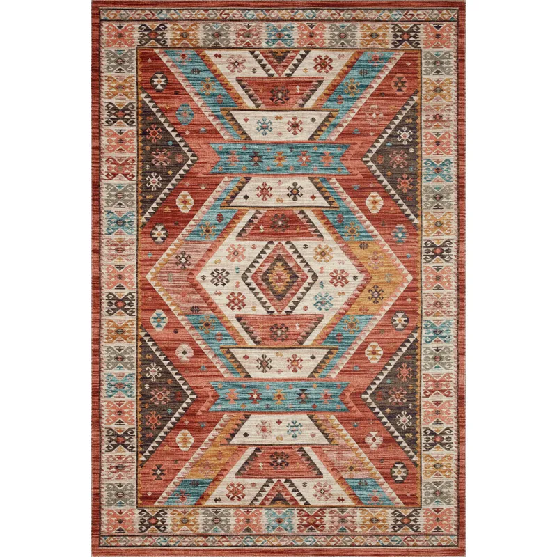 Zion Red / Multi Rug (7' 6" X 9' 6")