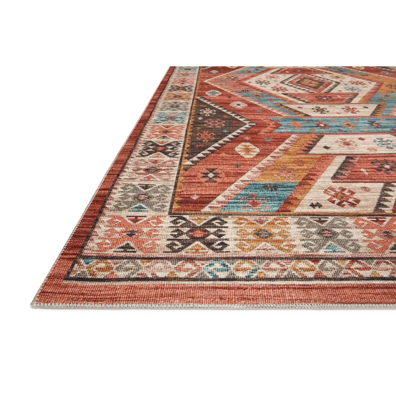 Zion Red / Multi Rug (7' 6" X 9' 6")