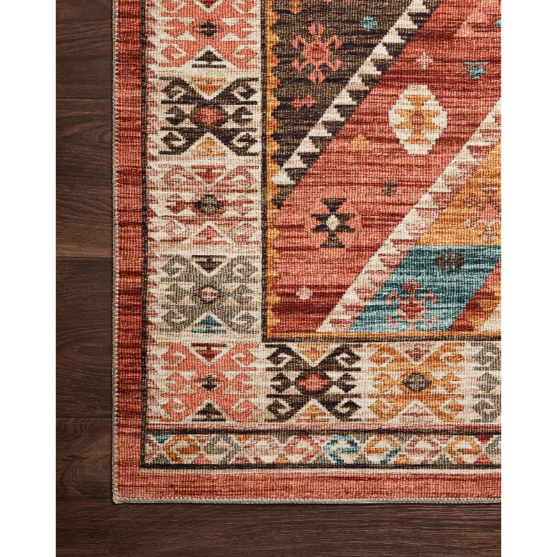 Zion Red / Multi Rug (7' 6" X 9' 6")