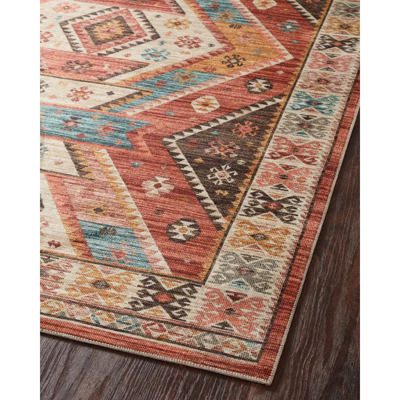 Zion Red / Multi Rug (7' 6" X 9' 6")