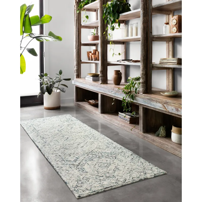 Ziva Bluestone Rug (2' 3" X 3' 9")