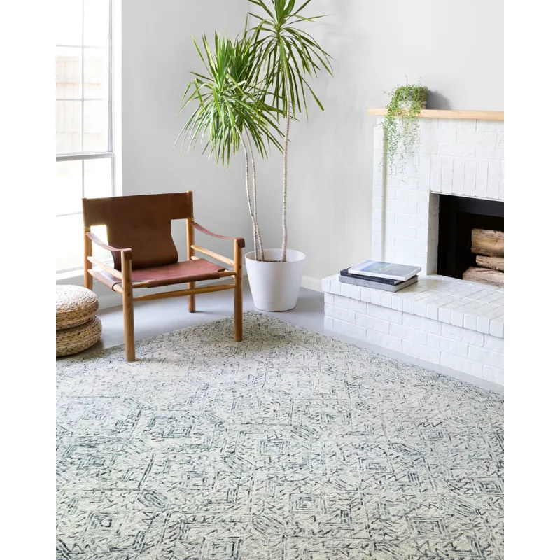 Ziva Bluestone Rug (2' 3" X 3' 9")