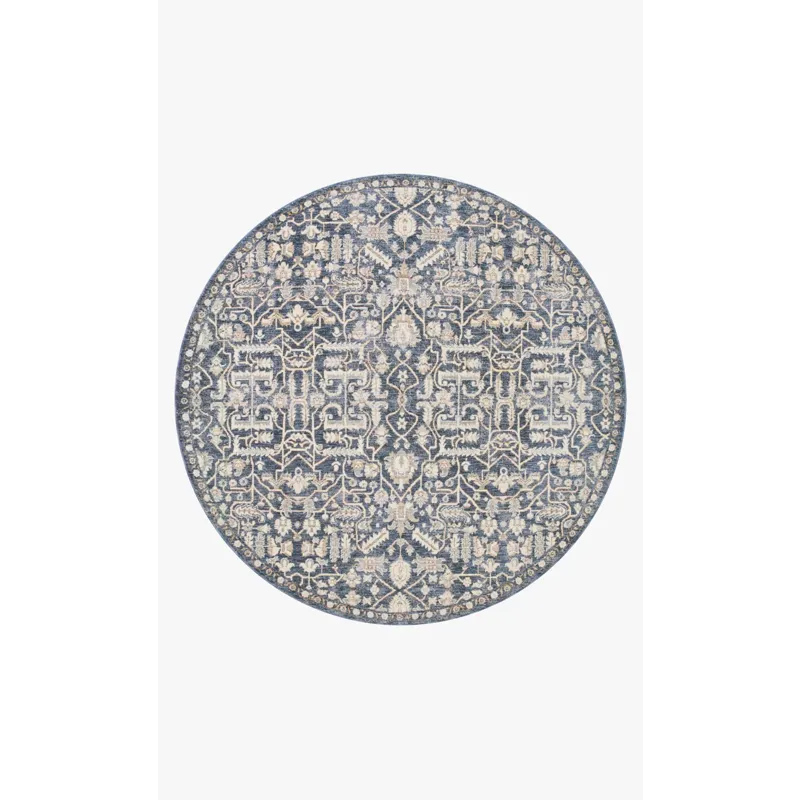 Loloi X Amber Lewis Zuma 5\'-3\" X 5\'-3\" Round Rug