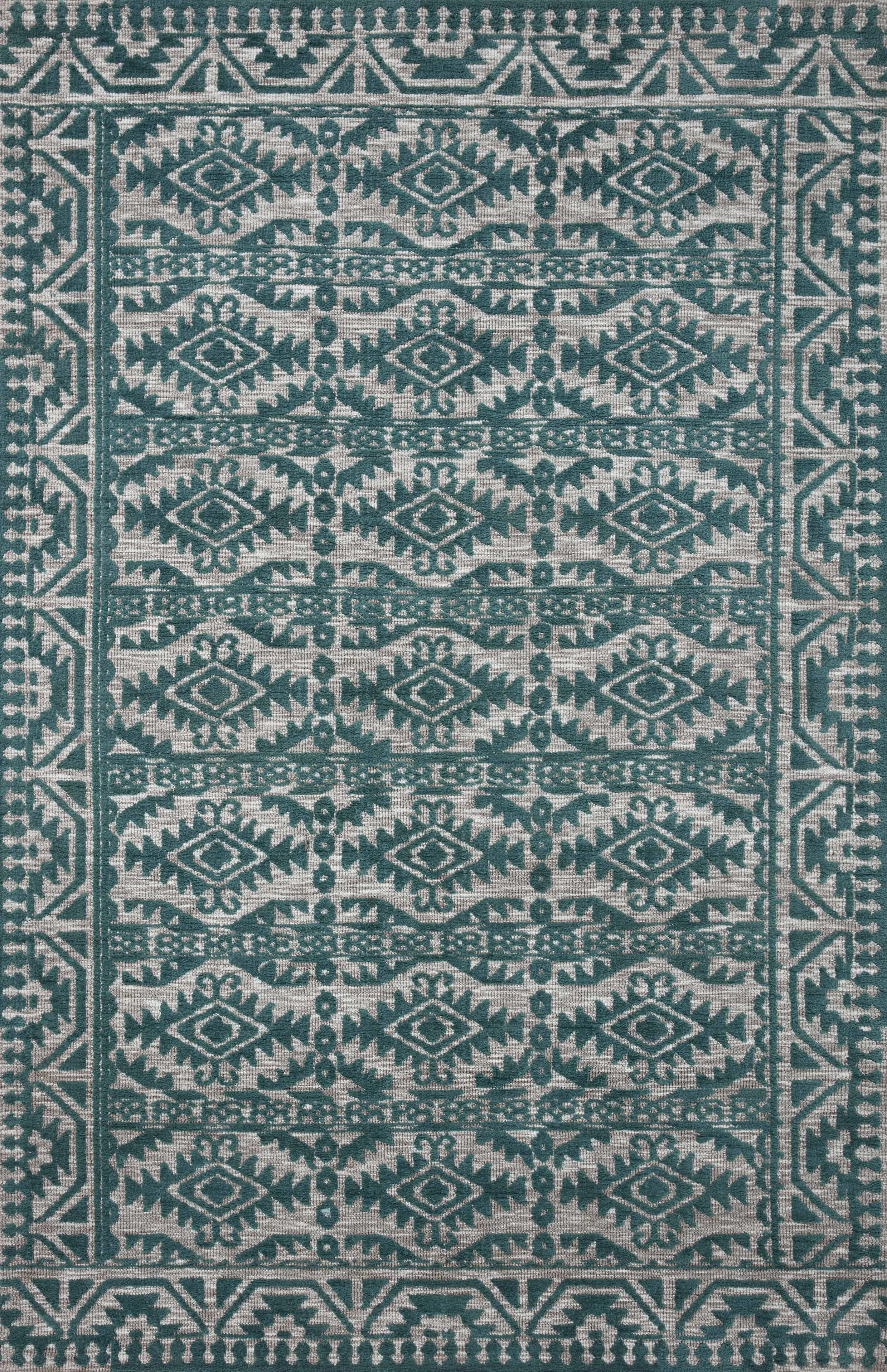 Unavailable: Justina Blakeney Yeshaia Teal / Dove Rug (7' 9