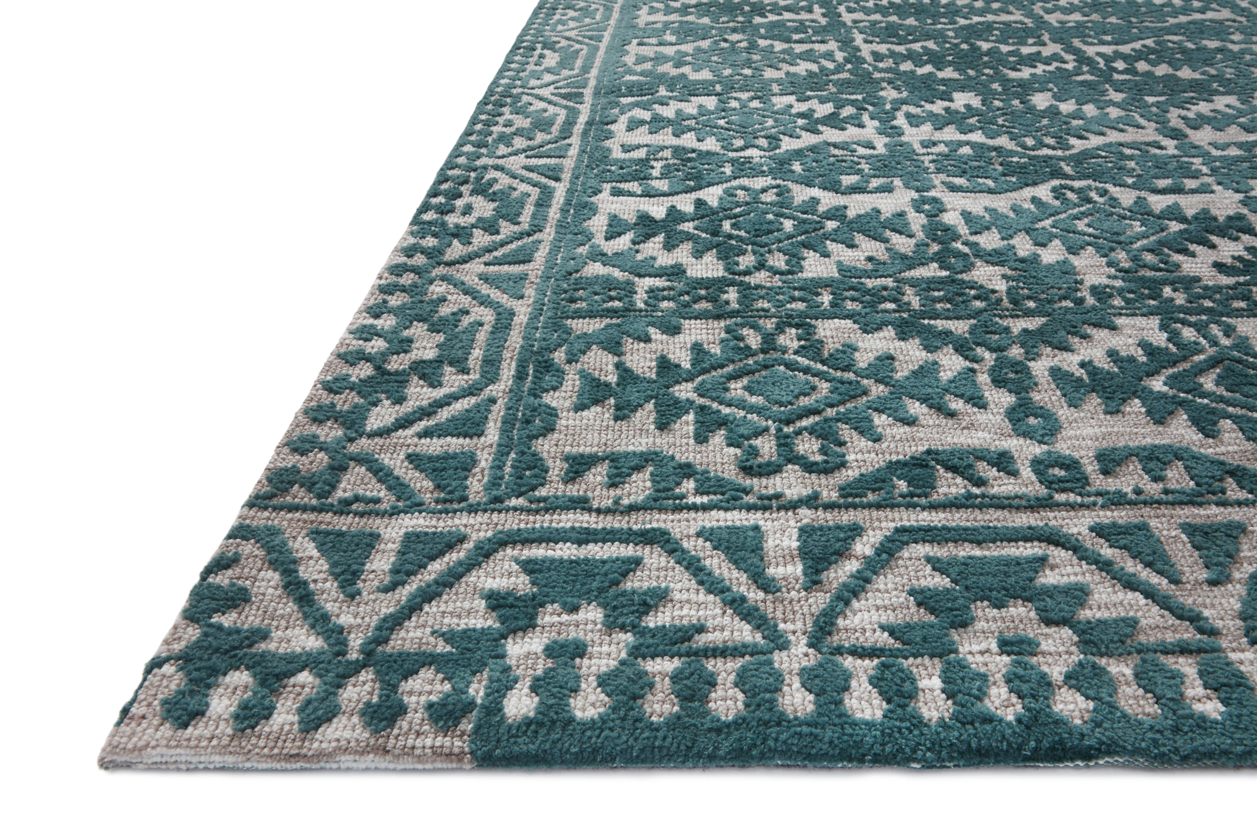 Unavailable: Justina Blakeney Yeshaia Teal / Dove Rug (7' 9