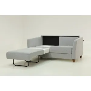 Monika Full XL Size Loveseat Sleeper Oliver 173 / 234/9 Chrome