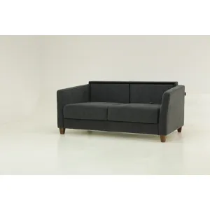 Monika Full XL Size Loveseat Sleeper Oliver 515 / 234/9 Chrome