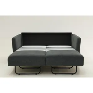 Monika Full XL Size Loveseat Sleeper Oliver 515 / 234/9 Chrome