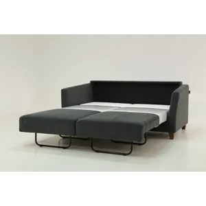 Monika Queen Size Loveseat Sleeper Oliver 515 / 234/9 Chrome