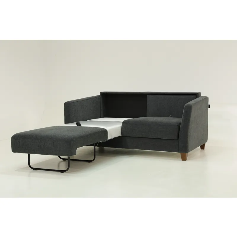 Monika Full XL Size Loveseat Sleeper Oliver 515 / 234/9 Chrome