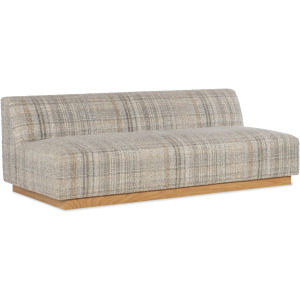 Myrtle 80in Armless Sofa - Fabric