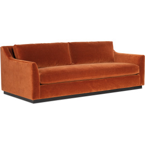 Jasmine Slope Arm Bench Seat Sofa - Fabric