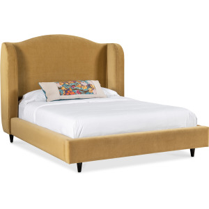 Ariel Tall Camelback Queen Bed