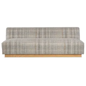 Myrtle 80in Armless Sofa - Fabric