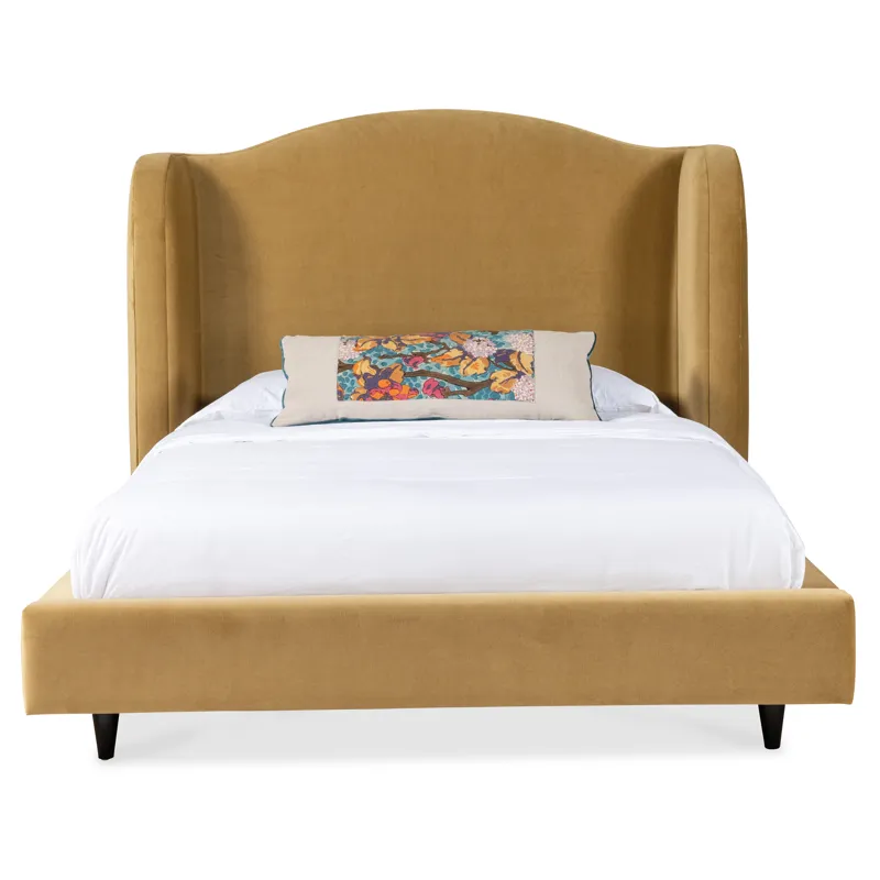 Ariel Tall Camelback Queen Bed