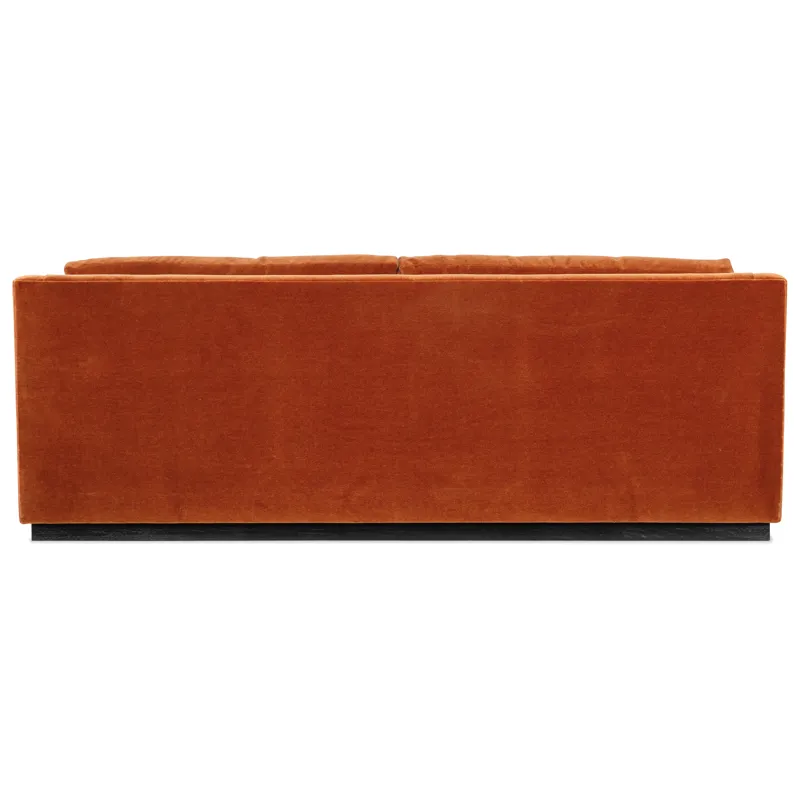 Jasmine Slope Arm Bench Seat Sofa - Fabric