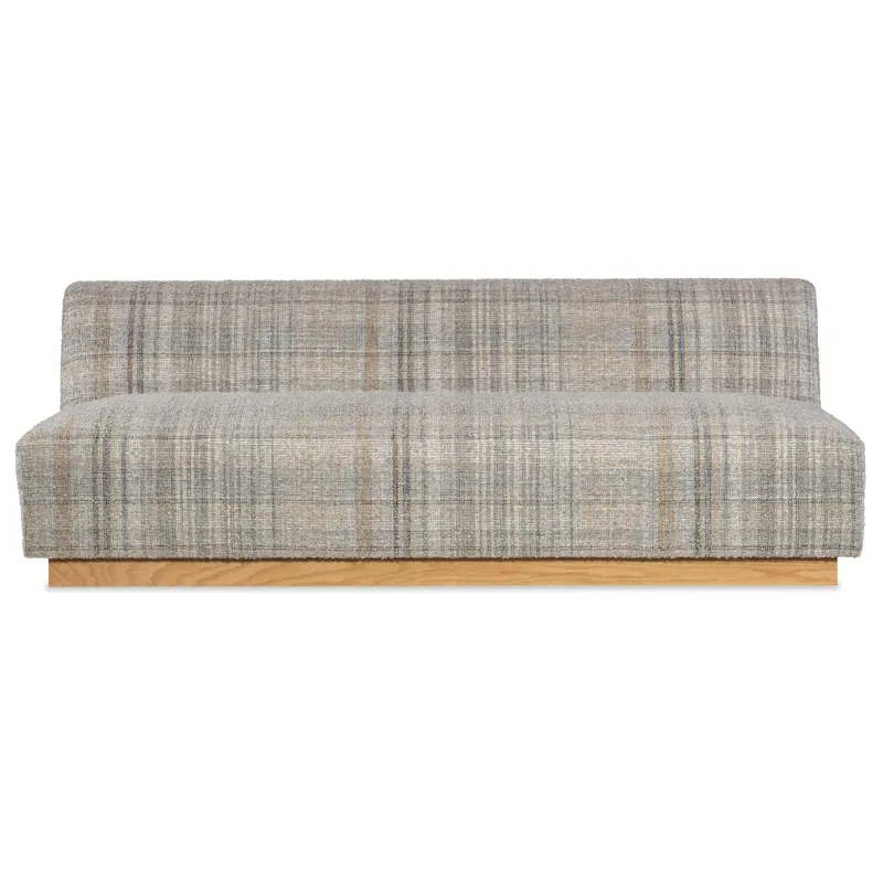 Myrtle 80in Armless Sofa - Fabric