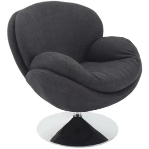 Mac Motion Chairs&trade; Comfort Chair Scoop Anthracite Swivel Leisure Chair