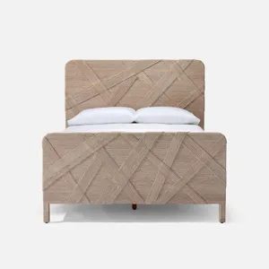 Jayceon Bed - Whitewashed Lampakanay