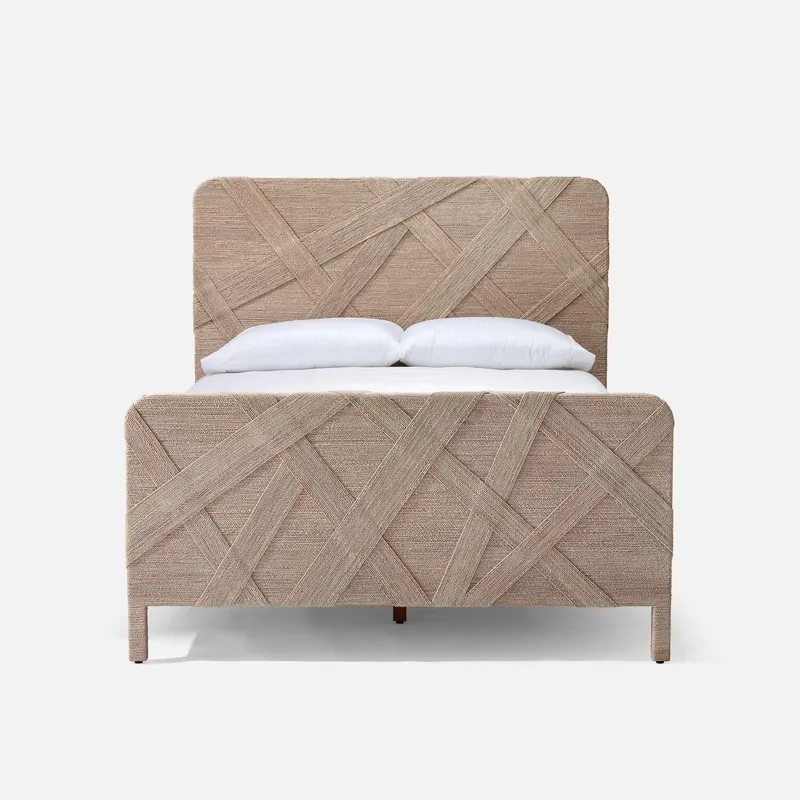 Jayceon Bed - Whitewashed Lampakanay