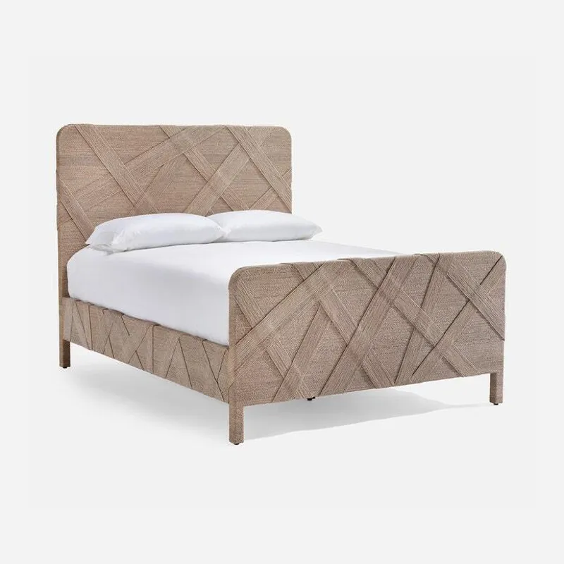 Jayceon Bed - Whitewashed Lampakanay