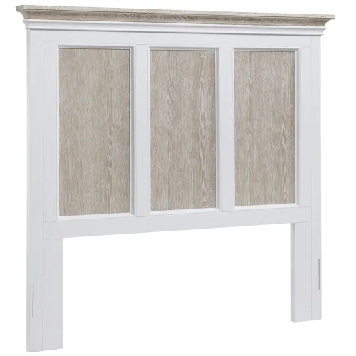 Savannah Queen Headboard - Seabiscuit/White