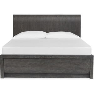 Kinsley Black Heron Queen Panel Bed