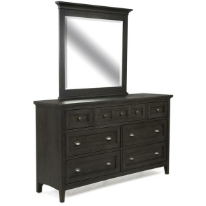 Westley Falls Drawer Dresser with Landscape Mirror