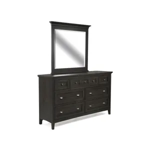 Westley Falls Drawer Dresser with Landscape Mirror