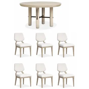 Sunset Cove - Brown 7 PC Dining Set