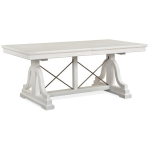 Heron Cove Wood Trestle Dining Table Base